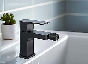 Смеситель для биде Aquatek Лира AQ1418MB черный матовый купить в интернет-магазине сантехники Sanbest