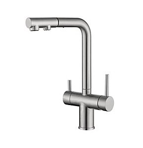 Смеситель для кухни WONZON & WOGHAND WW-88458018-BN брашированный никель купить в интернет-магазине сантехники Sanbest