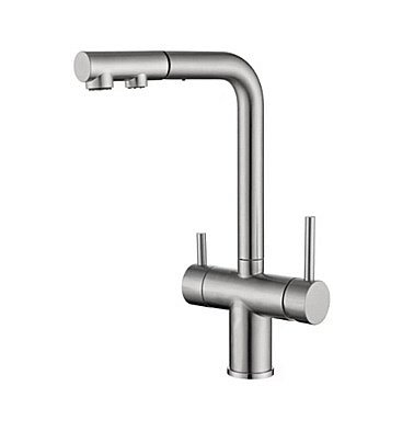 Смеситель для кухни WONZON & WOGHAND WW-88458018-BN брашированный никель купить в интернет-магазине сантехники Sanbest