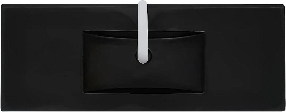 Раковина WeltWasser WW DEILBACH 7506-120 MT- BL черная матовая купить в интернет-магазине Sanbest