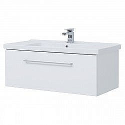 Тумба под раковину Dreja Big Inn 95 белая купить в интернет-магазине сантехники Sanbest