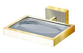 Мыльница Cezares PRIZMA-SODD-03/24 золото купить в интернет-магазине сантехники Sanbest