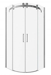 Душевой уголок Bravat WAVE BS090.1202S 90х90 стекло прозрачное/профиль хром купить в интернет-магазине Sanbest