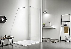 Душевое ограждение Aquatek 120х200 AQ WIW 12020CH стекло прозрачное/профиль хром купить в интернет-магазине Sanbest