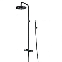 Душевая система PAINI Cox 78PZ689TH черная матовая купить в интернет-магазине сантехники Sanbest