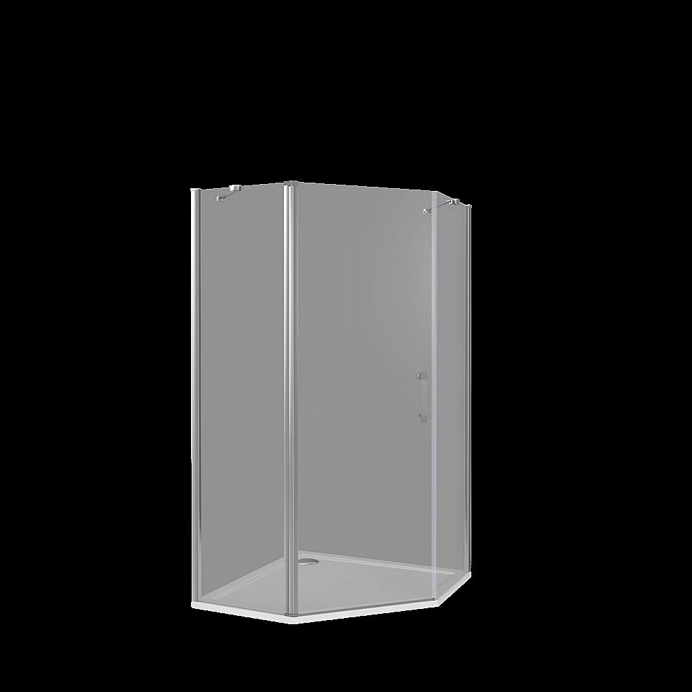 Душевой уголок Good Door MOKKA PNT-100-C-WE 100x100 купить в интернет-магазине Sanbest