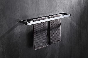 Полотенцедержатель двойной Abber WESTEN AA1756 60 хром купить в интернет-магазине сантехники Sanbest