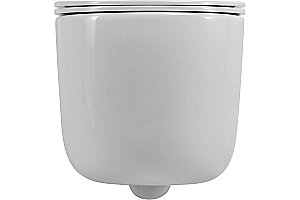 Унитаз подвесной Art&Max NAPOLI AM100CHRV/SC белый, с сиденьем микролифт, безободковый купить в интернет-магазине Sanbest