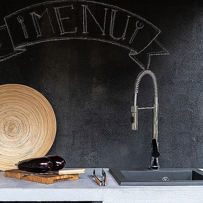 Смеситель для кухни PAINI Le Mans 90CR557LLPE2SKM хром купить в интернет-магазине сантехники Sanbest