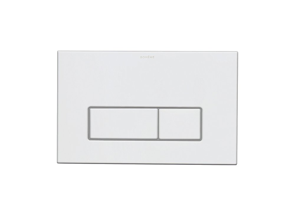 Кнопка для инсталляции Boheme 669-MW белая матовая купить в интернет-магазине сантехники Sanbest
