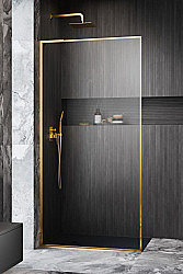 Душевое ограждение Radaway Modo F SL Gold II 90 10419094-09-01L стекло прозрачное/профиль золото левое купить в интернет-магазине сантехники Sanbest