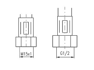 Гибкая подводка для воды Rav-Slezak Flexi GP0017122 купить в интернет-магазине сантехники Sanbest
