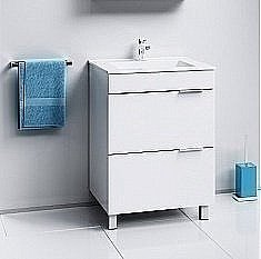 Тумба под раковину AQWELLA Бриг 60 белая купить в интернет-магазине сантехники Sanbest