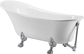 Ванна акриловая Grossman Retro GR-1002 162х71 белая купить в интернет-магазине Sanbest