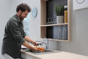 Смеситель для кухни Hansgrohe Focus M42 150 71829000 купить в интернет-магазине сантехники Sanbest