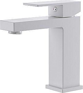 Смеситель для раковины D&K Bayern.Liszt DA1512108 белый матовый купить в интернет-магазине сантехники Sanbest