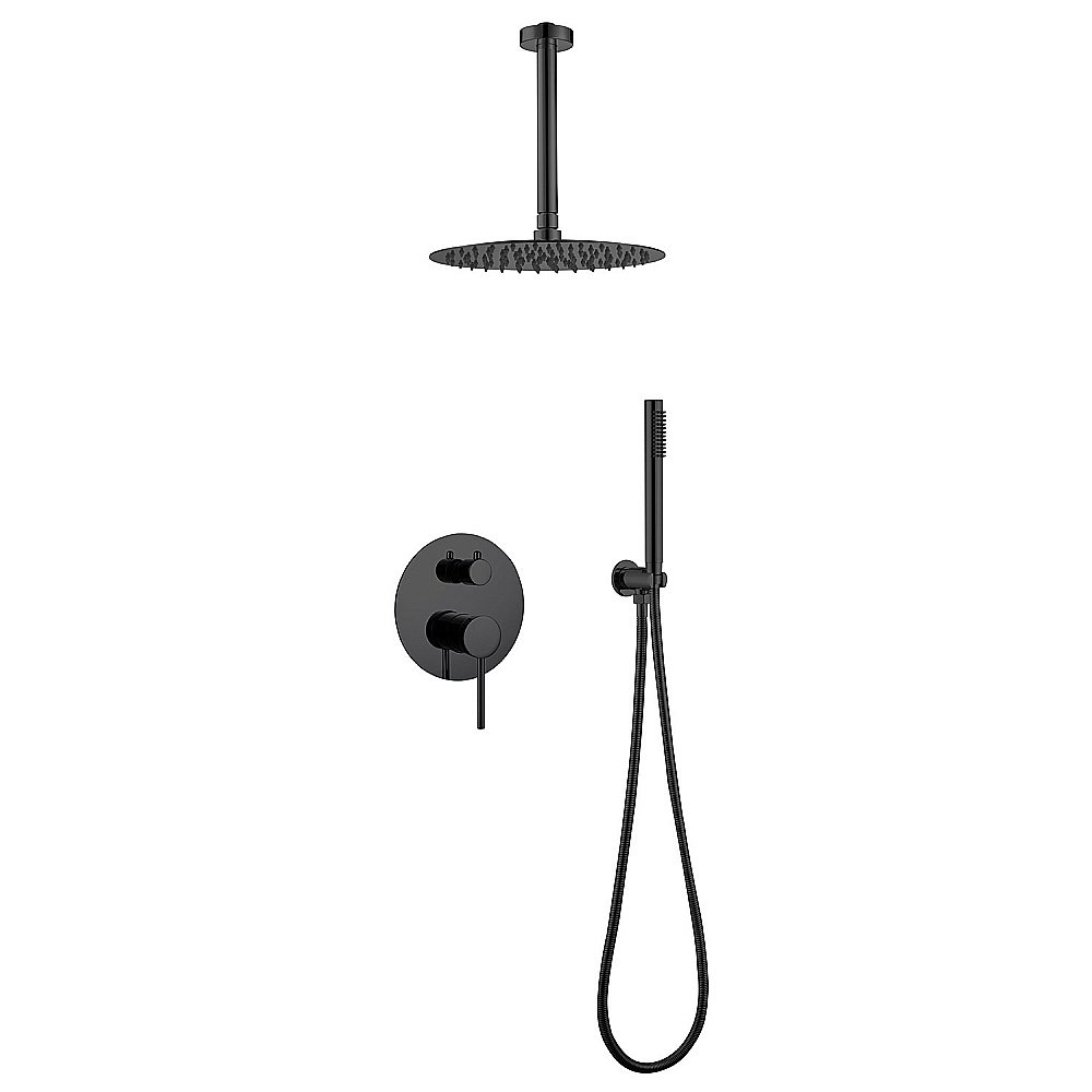 Душевая система Abber EMOTION AF8821B черная матовая купить в интернет-магазине сантехники Sanbest