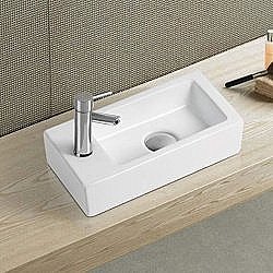 Раковина Melana 7782-805 белая купить в интернет-магазине Sanbest