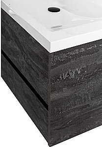 Тумба с раковиной Art&Max Family-M 50 подвесная, железный камень для ванной в интернет-магазине Sanbest