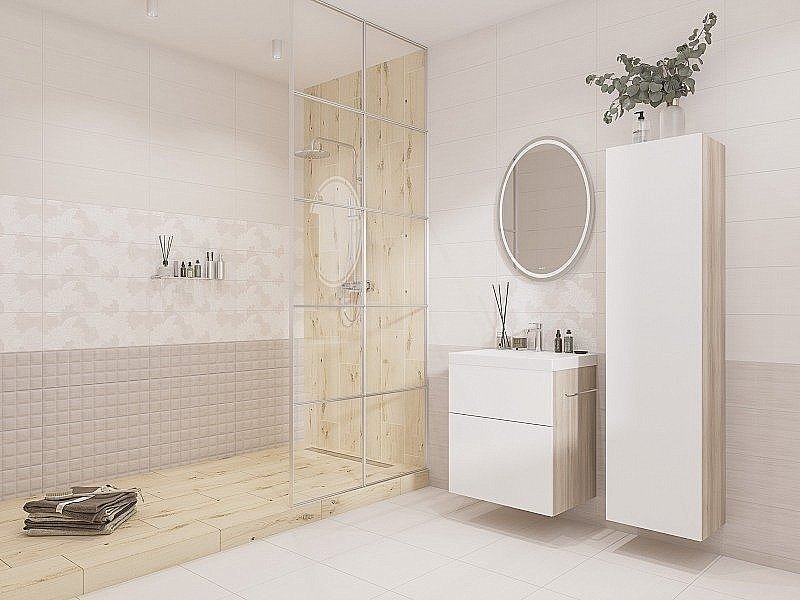 Зеркало CERSANIT LED KN-LU-LED040*57-d-Os в ванную от интернет-магазине сантехники Sanbest