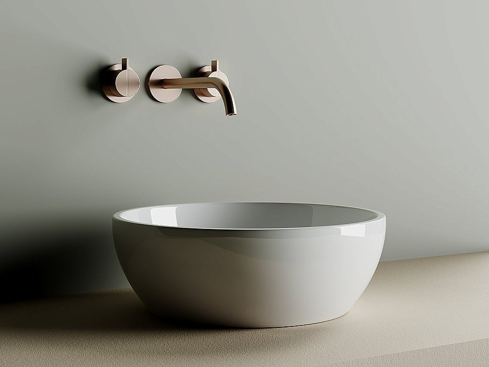 Раковина накладная Ceramica Nova Element CN6021 белая купить в интернет-магазине Sanbest