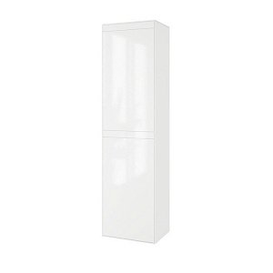 Шкаф-пенал EXCELLENT FINLI 40 белый глянец для ванной в интернет-магазине сантехники Sanbest
