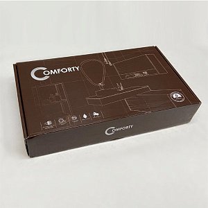 Смеситель для раковины Comforty FC045B-CMT черный матовый купить в интернет-магазине сантехники Sanbest