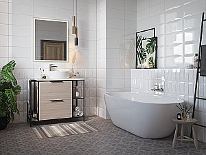 Смеситель для ванны Cersanit GEO 63040 купить в интернет-магазине сантехники Sanbest