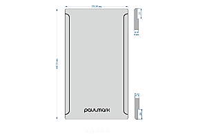Разделочная доска Paulmark Platte Pl440-SD дуб делано купить в интернет-магазине сантехники Sanbest
