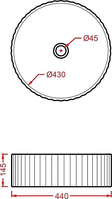 Раковина накладная Artceram Millerighe 44 OSL010 01 00 bi белая купить в интернет-магазине Sanbest