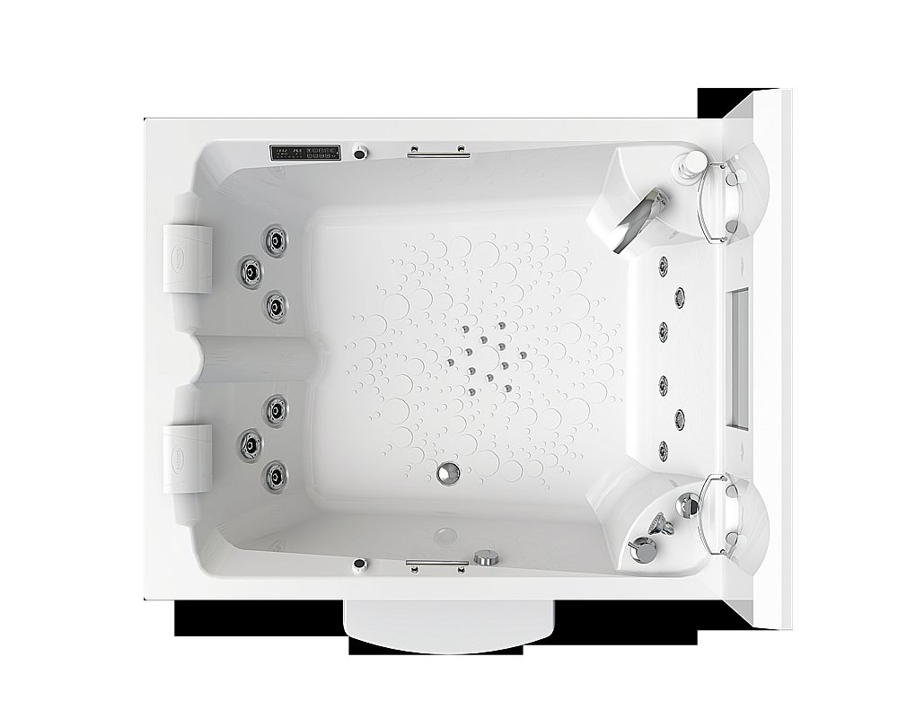 Минибассейн Римини Gold 190х150 белый купить в интернет-магазине Sanbest