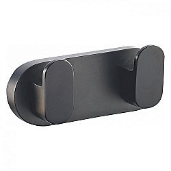 Двойной крючок для ванной WONZON & WOGHAND CARBON, Черный (WW-7725) купить в интернет-магазине сантехники Sanbest