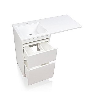 Тумба с раковиной Style Line Даллас 110 напольная для ванной в интернет-магазине Sanbest