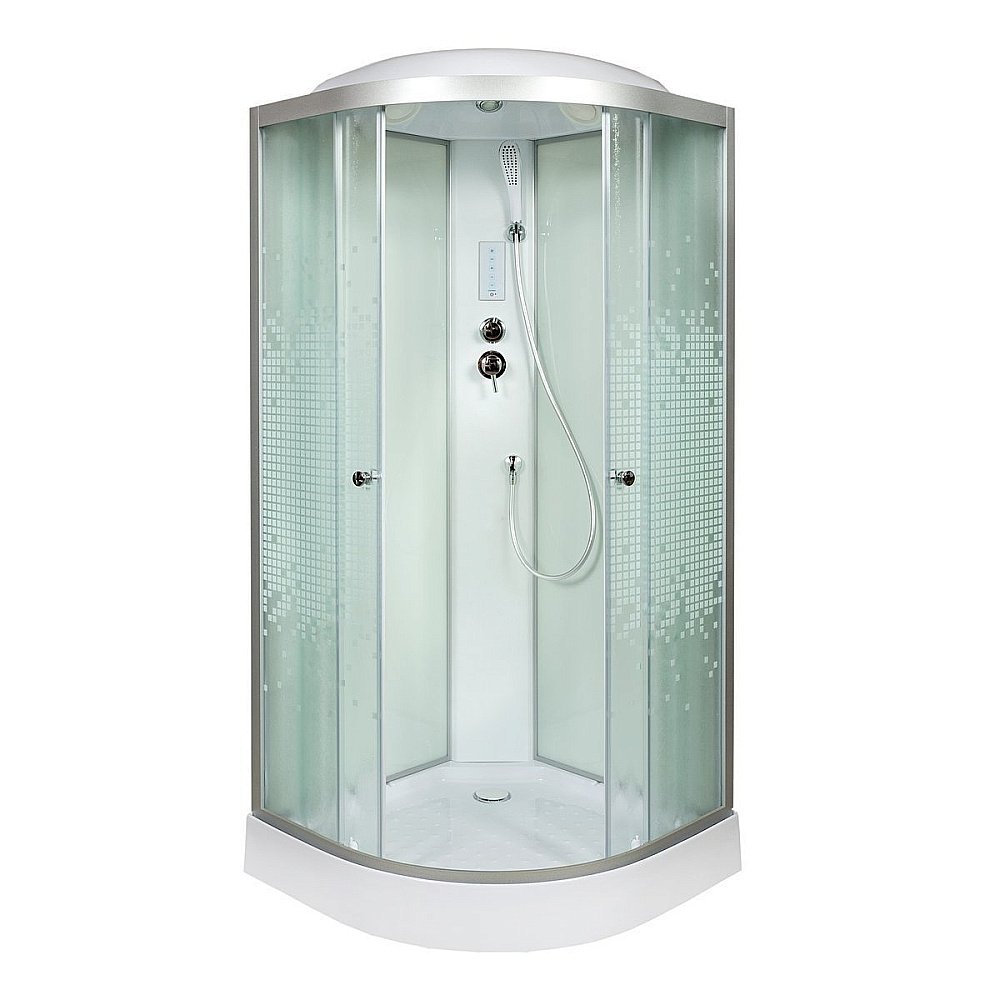 Душевая кабина DTO Серия L 908 с электрикой 80x80 купить в интернет-магазине Sanbest