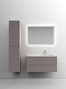 Тумба с раковиной Sancos SNOB T SNT100SM L/R 100 Doha Soft для ванной в интернет-магазине Sanbest