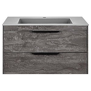 Тумба с раковиной Vincea Chiara 2D 800 G.Stone для ванной в интернет-магазине Sanbest