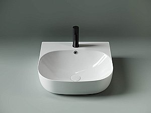 Раковина накладная Ceramica Nova Element CN5011 белая купить в интернет-магазине Sanbest