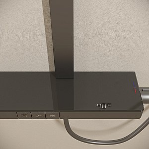 Душевая система Sancos Vos SC6100GG вороненая сталь купить в интернет-магазине сантехники Sanbest