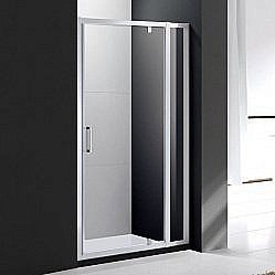 Душевая дверь Cezares MOLVENO BA-11-100+30 прозрачный 130x190 купить в интернет-магазине Sanbest