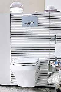 Унитаз подвесной с функцией биде CREAVIT SORTI SR320-00CB00E белый купить в интернет-магазине Sanbest