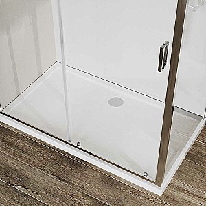 Душевой уголок Vincea City VSR-5CT9012CL 120х90 стекло прозрачное/профиль хром купить в интернет-магазине Sanbest