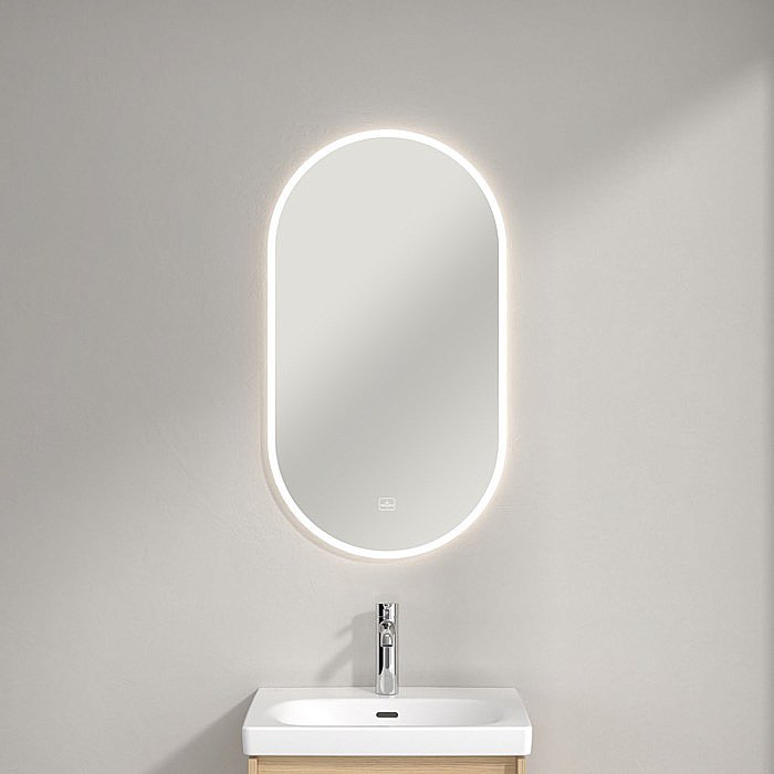 Зеркало Villeroy&Boch More to See Lite+ A4855000 50x90 в ванную от интернет-магазине сантехники Sanbest
