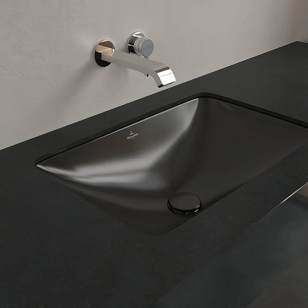Раковина Villeroy&Boch Loop & Friends 4A5700R7 черный матовый купить в интернет-магазине Sanbest