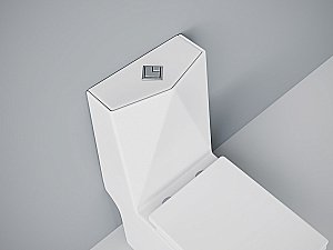 Унитаз-моноблок Laguraty 071A с крышкой микролифт купить в интернет-магазине Sanbest