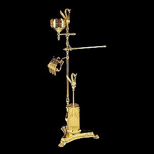 Стойка для ванной Migliore LUXOR 26147 золото купить в интернет-магазине сантехники Sanbest