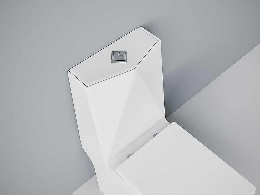 Унитаз-моноблок Laguraty 071A с крышкой микролифт купить в интернет-магазине Sanbest