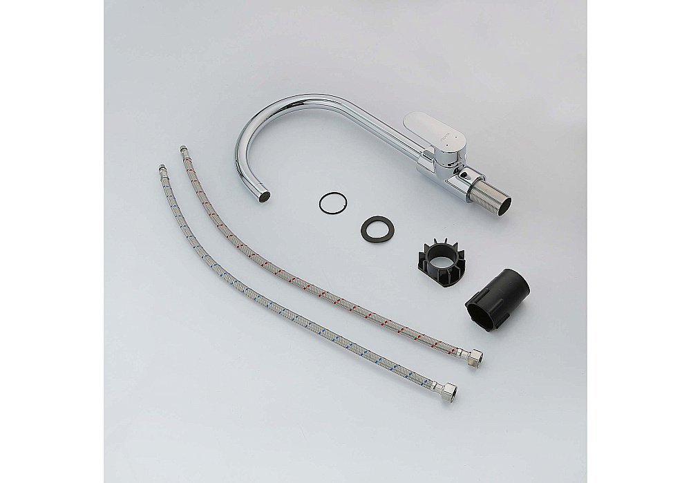 Смеситель для кухни Aquatek Ника AQ1882CR хром купить в интернет-магазине сантехники Sanbest