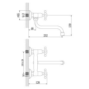 Смеситель для кухни Lemark Standard LM2111C купить в интернет-магазине сантехники Sanbest