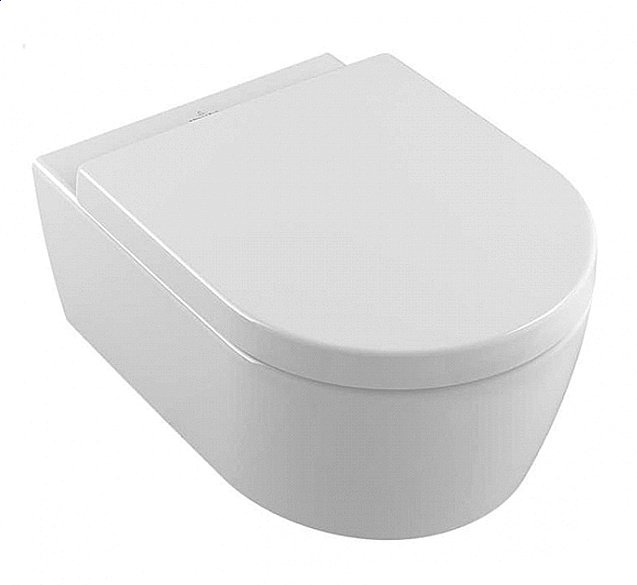 Унитаз подвесной Villeroy&Boch Avento 5656R001 альпийский белый, безободковый купить в интернет-магазине Sanbest