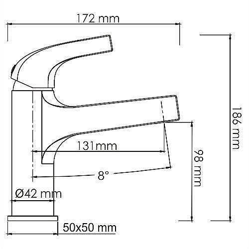 Смеситель для раковины WasserKRAFT Sauer 7103 купить в интернет-магазине сантехники Sanbest